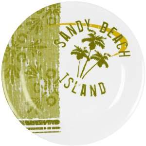 Corelle Impressions 10 1/4 Inch Dinner Plate, Sandy Beach Island 