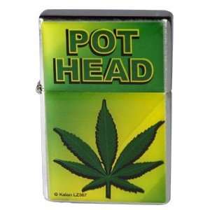  Pot Head Flip Top Lighter