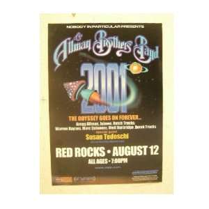  The Allman Brothers Band Poster Handbill 