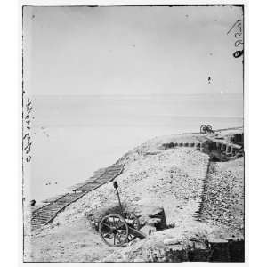  Civil War Reprint Charleston, S.C. Parapet of Fort Sumter 