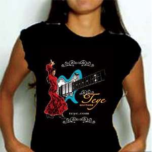 Gypsy Guitar Babydoll Shirts (Small)