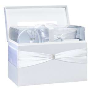   Wedding Set Guest Book Pen Basket Ring Pillow Garter Card Box  