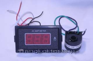 50A AC AMP Meter Digital Seven segment panel  