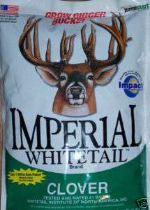 Acre IMPERIAL CLOVER Whitetail Institute Seed Deer Plot Seeds 