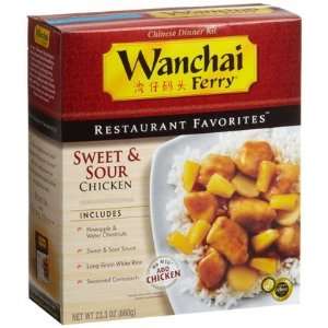 Wanchai Ferry Sweet&Sour Chicken, 23.3 oz Boxes, 4 ct (Quantity of 3)