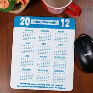  Wake Up Calendar Personalized Mouse Pad