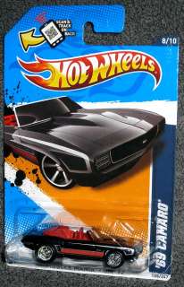 2012 Hot Wheels `69 CAMARO Custom Made Super Treasure Hunt CUSTOM 