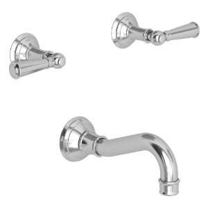 Wall Mounted Tub Trim Kit, Lever Handle