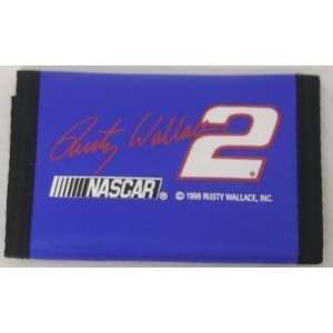  Rusty Wallace #2 Trifold Wallet