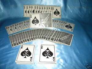 50 VIETNAM ACE OF SPADES DEATH CARDS + 50 SLEEVES  