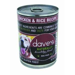  Daves Naturally Healthy Dog Food   Chicken & Rice Formula 