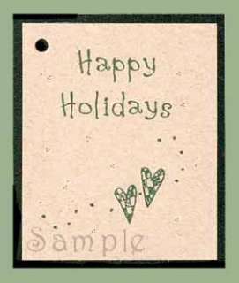 50 happy holidays hang tags from kimmeric studio est 1983