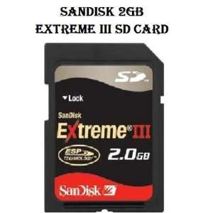  Sandisk 2GB EXTREME III SD CARD Electronics