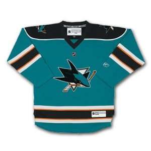  San Jose Sharks Reebok Child Replica (4 6X) Home NHL Hockey 