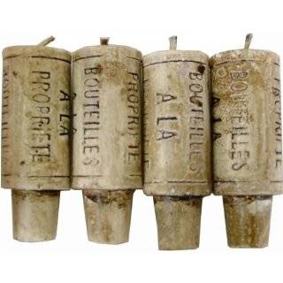 novelty lifesize wine cork candles set of 4 buy new $ 9 50 4 new from 