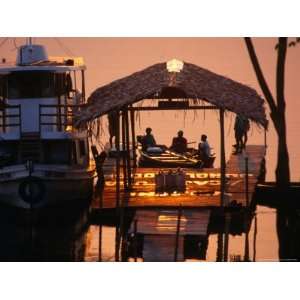  Tranquility at the Jetty of the Acajatuba Eco Lodge on 