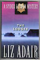   Lodger ~ A Spider Latham Mystery by Liz Adair NEW 9781570089503  