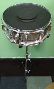 Adam Atomic Sound Snare Drum Sticks Muffler Stand Used  