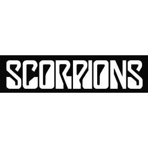 Scorpions Die Cut Vinyl Decal Sticker 8 White Everything 