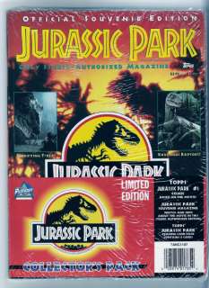 Jurassic Park Movie Topps Souvenir Magazine + Comic #1  
