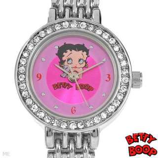   birthday with a betty boop quartz lady s watch w ith genuine crystals