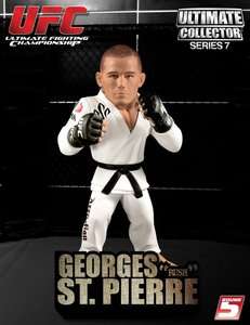   . Pierre (Sculpted Gi) Round 5 UFC Ultimate Collector Series 7 Figure