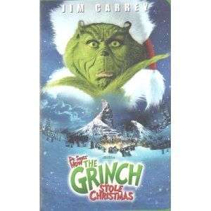 DR. SEUSS HOW THE GRINCH STOLE CHRISTMAS VHS MOVIE  
