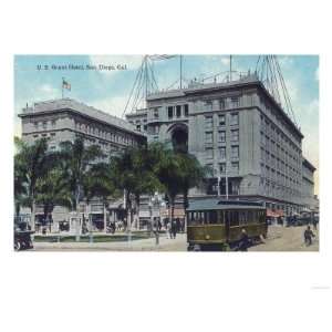   the US Grant Hotel   San Diego, CA Giclee Poster Print