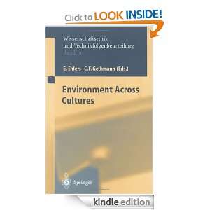 Environment across Cultures E. Ehlers, Carl Friedrich Gethmann 