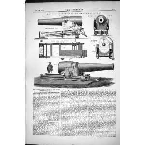   HEAVY ARTILLERY 1870 ENGINEERING RIFLED ELEVATION