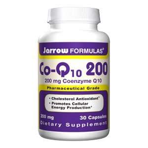  Jarrow Formulas Co Q10 200, 200 mg Size 30 Capsules 