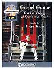 Gospel Guitar Lessons 10 Easy Songs Music Tab Book & CD