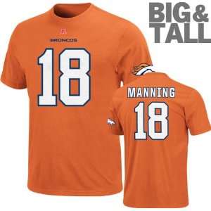  Peyton Manning Orange Denver Broncos Big & Tall Eligible 