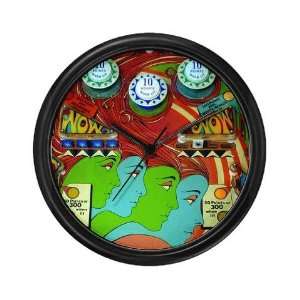  Pinball Wizard Vintage Wall Clock by 