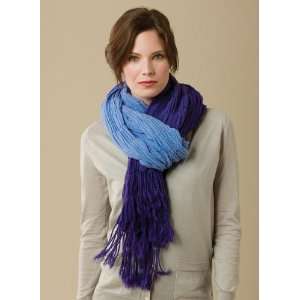  Ombre Ruched Scarf ( Gray )