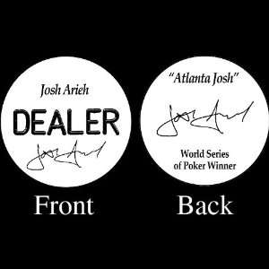   JOSH ARIEH Professional Collectors Dealer Button