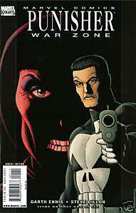 Punisher War Zone #1 4 Lot/Garth Ennis/Steve Dillon/2009 Marvel 