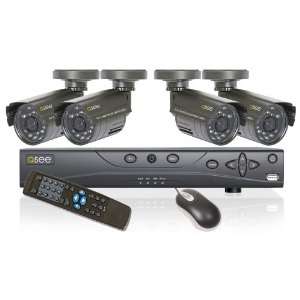  4 Ch H.264 Network Dvr + Cam Electronics