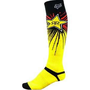   Fox FRI Thick Mens Motorcoss Motorcycle Socks   Red/Yellow / Large