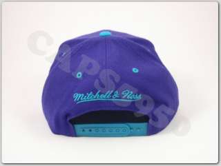 Charlotte Hornets Snapback Cap Mitchell and Ness NBA Hat Adjustable 