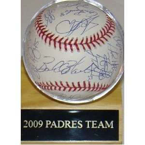   2009 San Diego Padres Team (30) SIGNED MLB Baseball