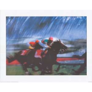  Gemma Giannini Horse Racing   Photography Poster   16 x 20 