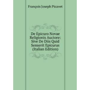   Senserit Epicurus (Italian Edition) FranÃ§ois Joseph Picavet Books