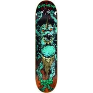  Blood Wizard Amphibious Pegacorn Skateboard Deck   8 x 31 