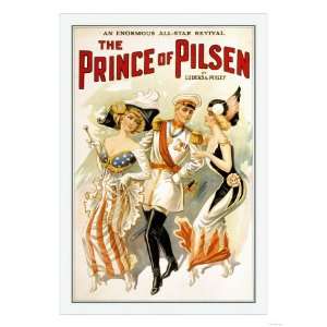  The Prince of Pilsen Giclee Poster Print, 24x32