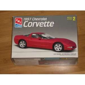 AMT ERTL 1997 Chevrolet Corvette 1/25 Model Kit #8327 Skill Level 2 