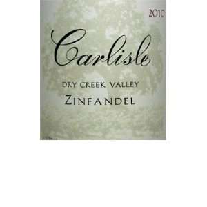   2010 Carlisle Zinfandel Dry Creek Valley 750ml Grocery & Gourmet Food