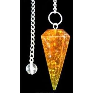    Reconstituted Amber Pendulum Dowsing Instructions 