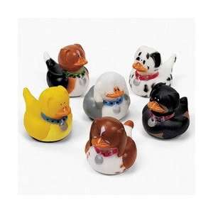  Dog Rubber Duckies (1 dz) Toys & Games