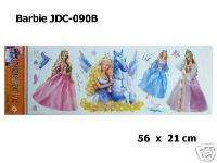 Window/Tile Wall Sticker Decal Barbie JDC 090B  